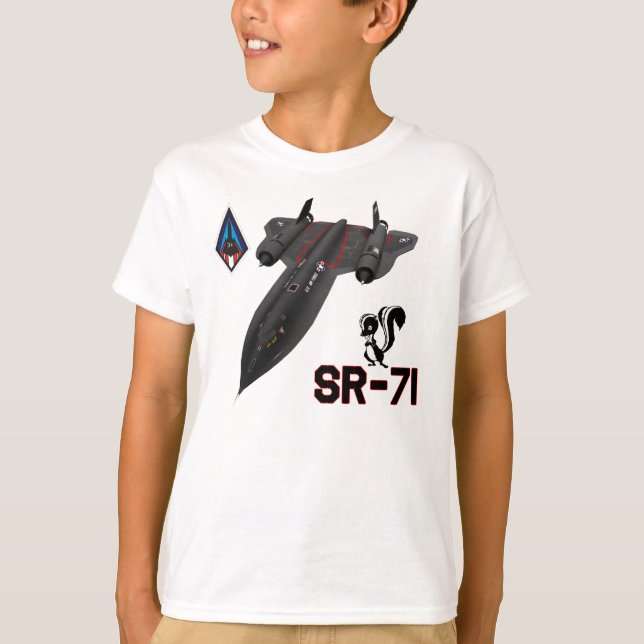 SR-71 embroma la camiseta (Anverso)