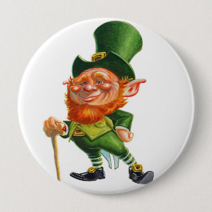 SR. botón LEPRECHAUN