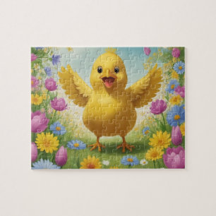 Sr. Chicken Easter Jigsaw Puzzle