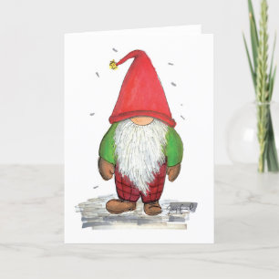 Sr. Gnome - Tarjeta de vacaciones