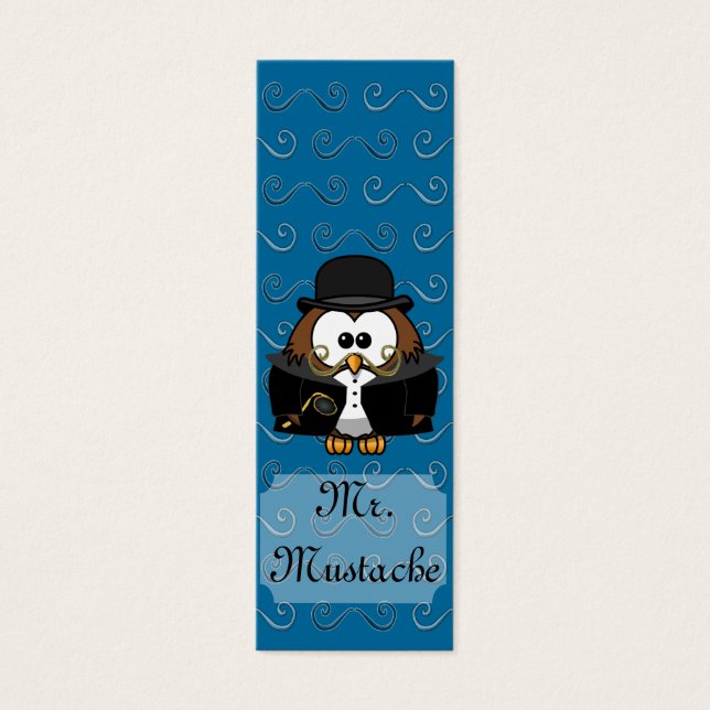 Sr. Gold Mustache Owl (Frente)