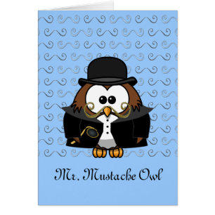Sr. Gold Mustache Owl