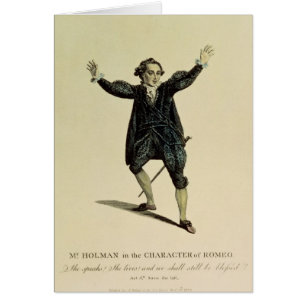 Sr. Holman en el carácter de Romeo, pub. 1784
