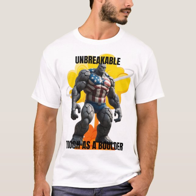 Sr. inquebrantable camiseta de moda (Anverso)