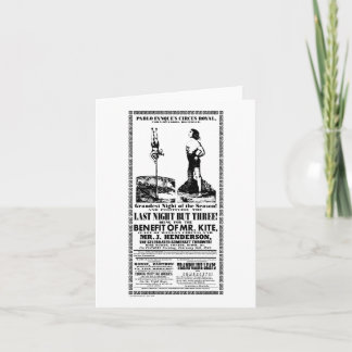 Sr. Kite - Tarjeta de nota