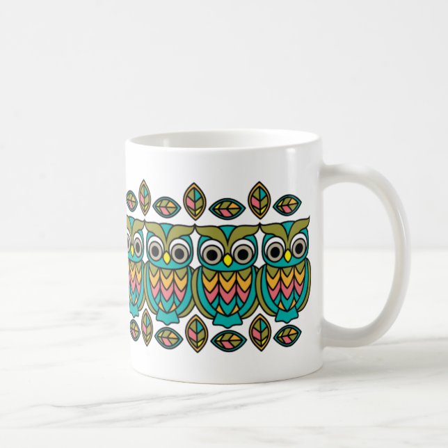 Sr. lindo taza del búho de pitido (Derecha)