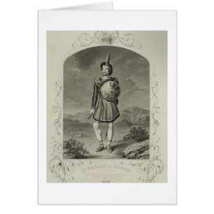 Sr. Macready como Macbeth, escena 3 del acto I, en