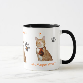 ¿Sr. Magoo Who? Taza