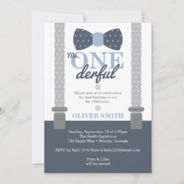 Sr. ONEderf Invitación a la fiesta de cumpleaños,