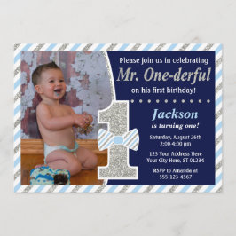 Sr. ONEmaravillosas invitaciones de cumpleaños