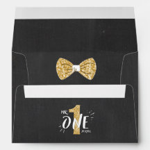 Sr. Onemaravilloso Envelope Boy Black Gold