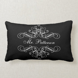 Sr. Personalized His y su almohada de cama del