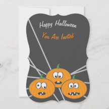 ¡Sr. Pun! Invitaciones felices de Halloween