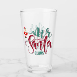 Sr. Santa Claus Glass