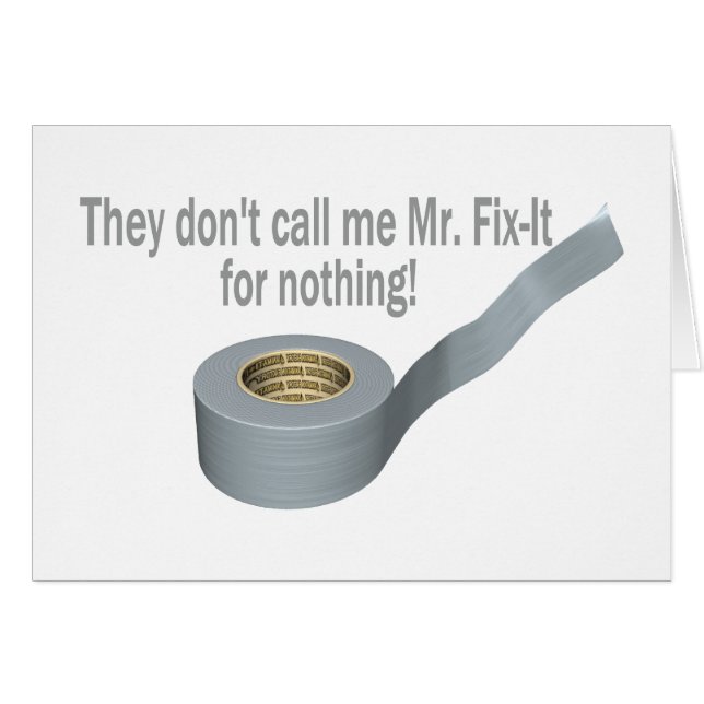 Sr. Tape Fix It (Anverso (Horizontal))