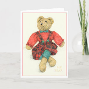 SR. Tarjeta de Navidades BEAR