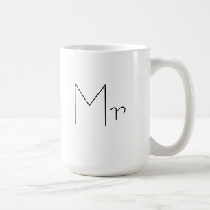 Sr. taza de café para los maridos y los novios