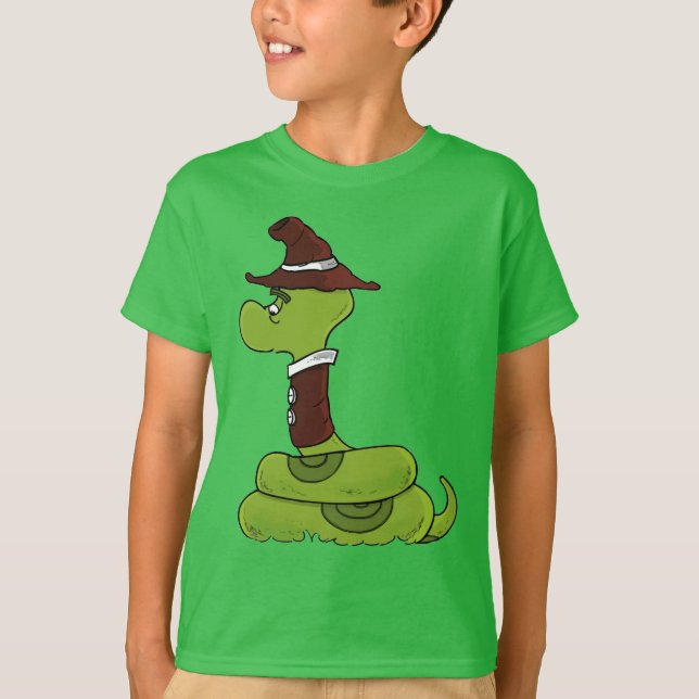 Sr. Wiggly | Una Camiseta Anaconda (Anverso)