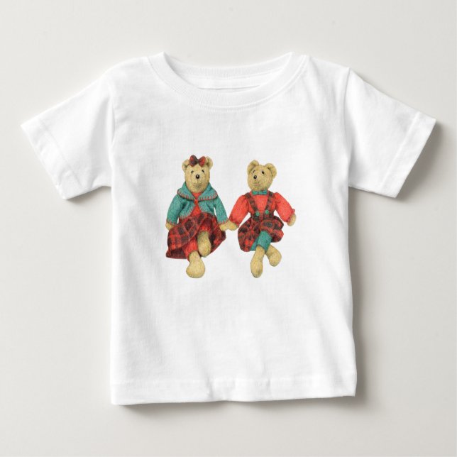 SR. y MRS. Camiseta BEAR Baby (Anverso)