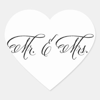 Sr. y pegatina de la Sra.