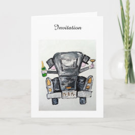 Sr. y Sr. invitación del boda