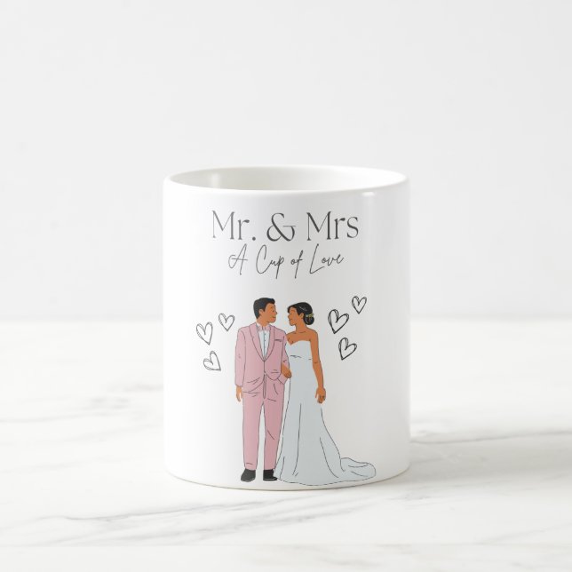 Sr. y Sra. | diseño de taza (Centro)