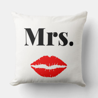 Sr y Sra | elegante pareja moderna de cojines a ju