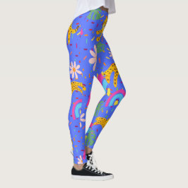 Sra. Cheetah Confetti leggings