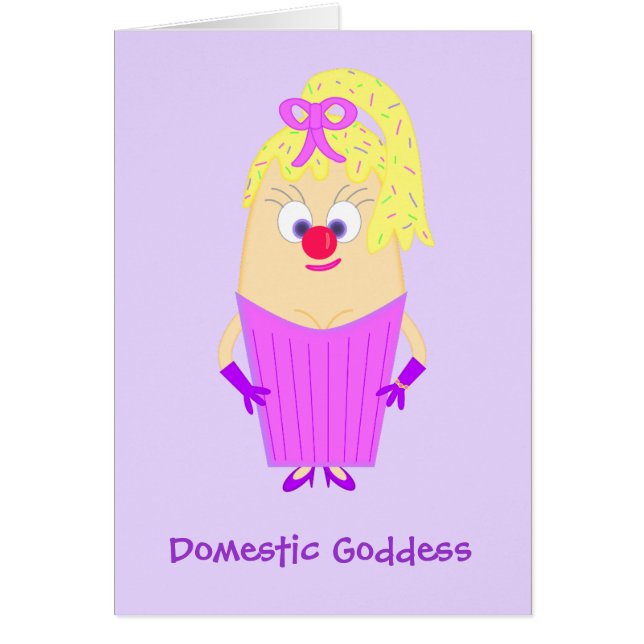 Sra. Cupcake: diosa doméstica (Frente)