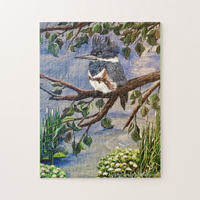 Sra. Kingfisher Puzzle (Vertical)