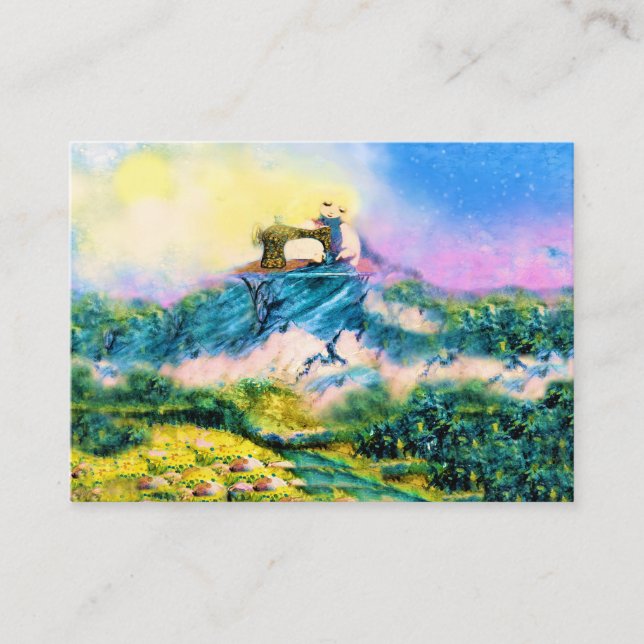 Sra. Nature crea tarjeta de visita (Anverso)