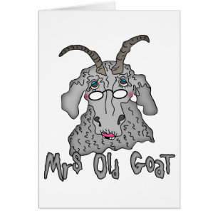 Sra. Old Goat Funny Personalizado