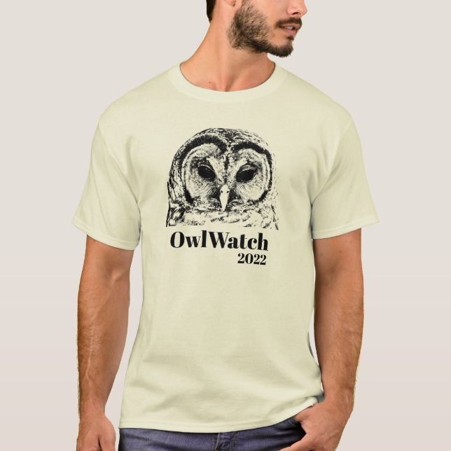 Sra. Owl 2022 - camisa negra (Anverso)