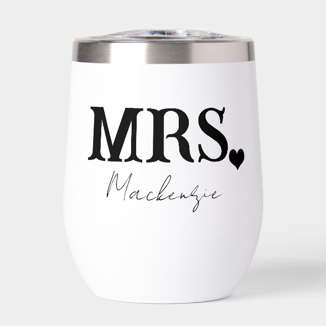 Sra. Personalized Newly Weds (Frente)