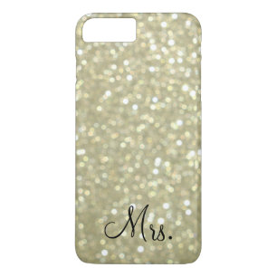 Sra. Purpurinoso Gold iPhone 7 Plus Funda
