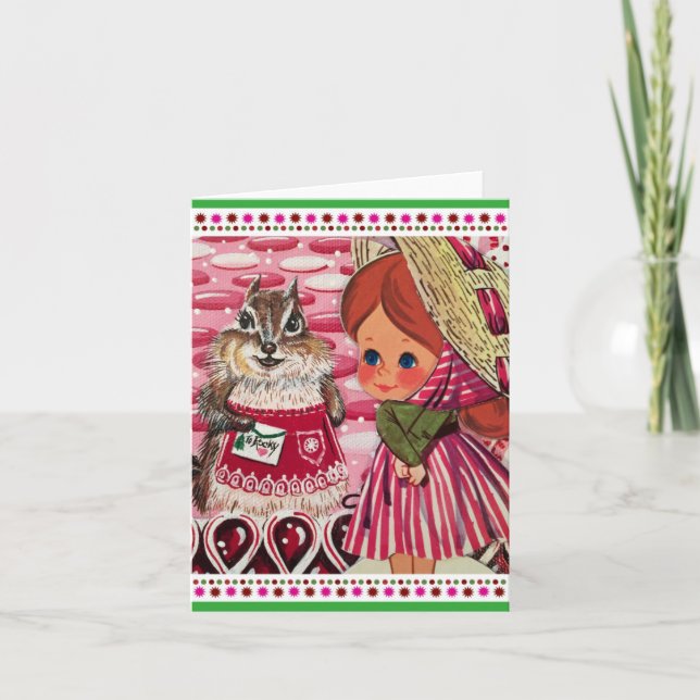 Sra. Riddle Visita Tarjeta de Nota de la Sra. Eliz (Anverso)