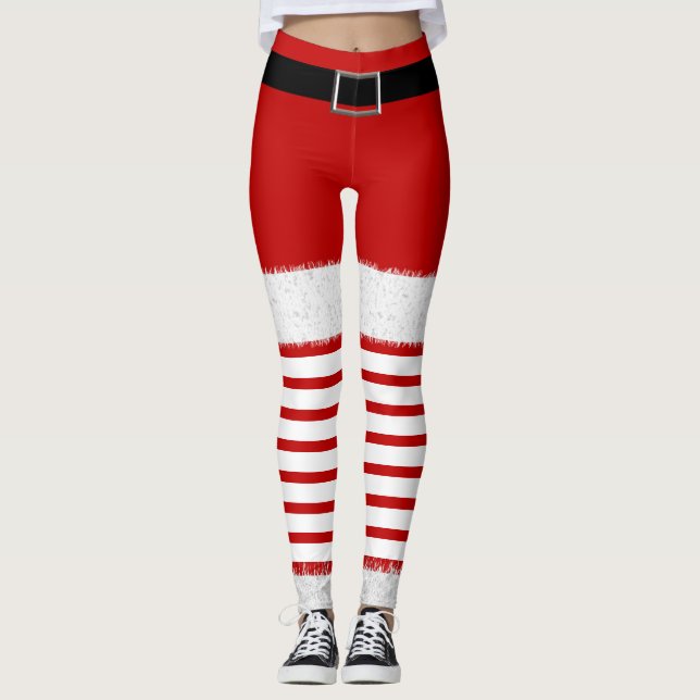 Sra. Santa Claus Leggings (Anverso)
