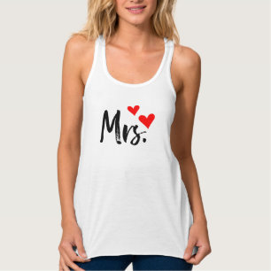 Sra. Tank Top – Diseño de corazón lindo y moderno