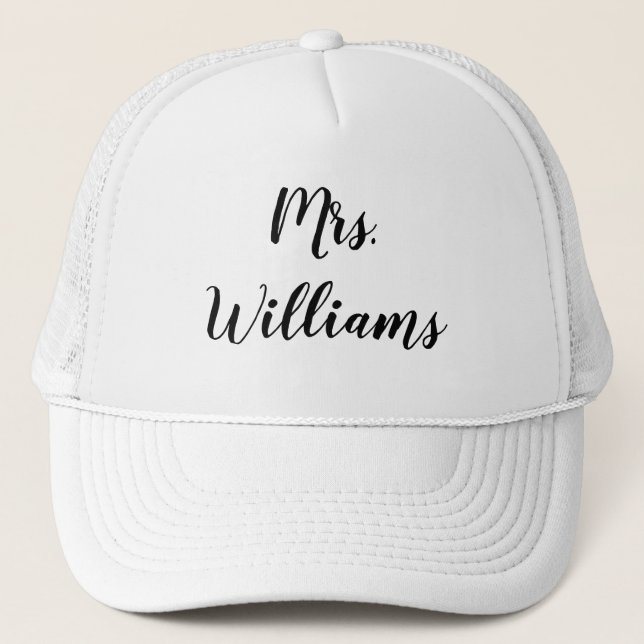 Sra. White Gorra (Anverso)
