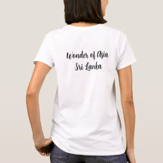 Sri Lanka: Maravilla de la camiseta de Asia