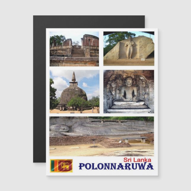 Sri Lanka - Polonnaruwa - Mosaico - (Anverso/Reverso)