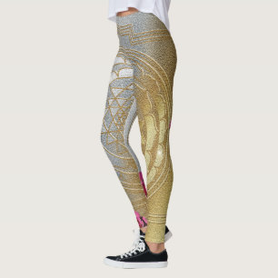 Sri Yantra y el aroma de los Rosas II - Leggings