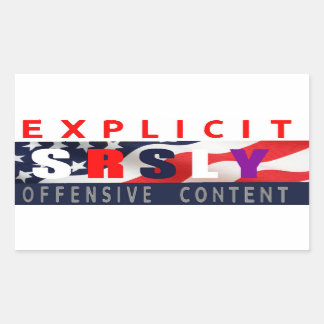 Srsly Murica Design 1 Pegatinas