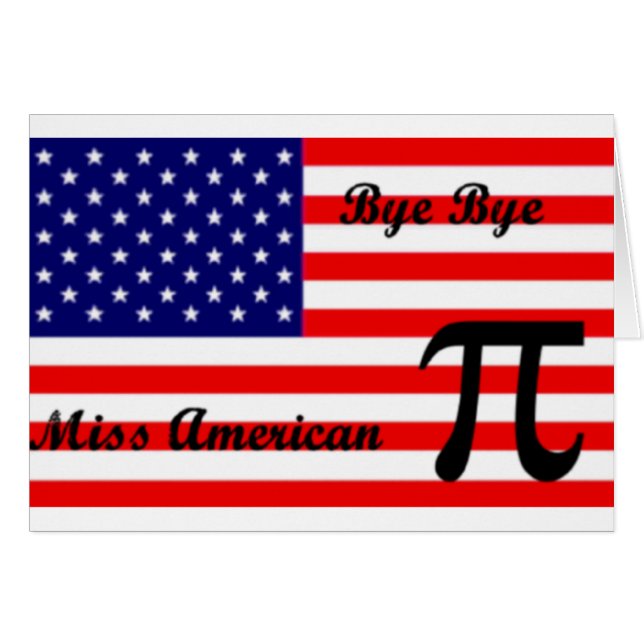 Srta. american Pie (Anverso (Horizontal))