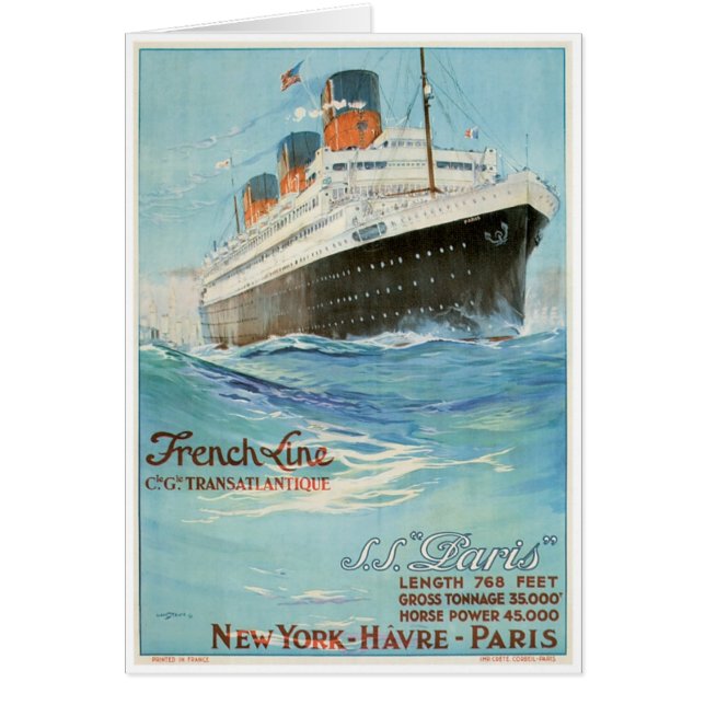 ss París - la línea francesa (Frente)