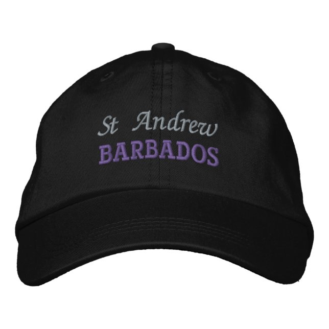 St Andrew, gorra de béisbol bordado en Barbados (Anverso)
