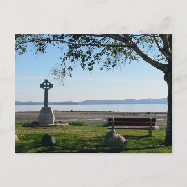 St. Andrews, postal de Nueva Brunswick (Anverso)