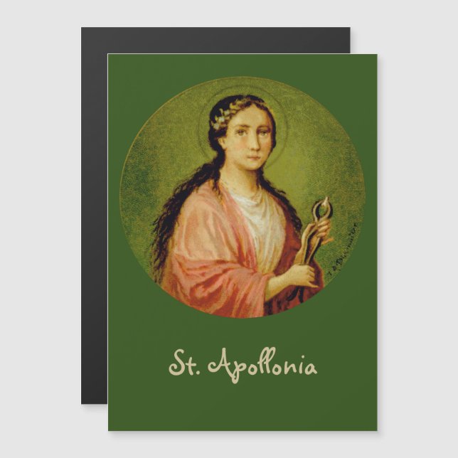 St. Apollonia (BLA 001) 5"x7" (Anverso/Reverso)