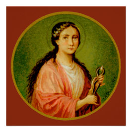 St. Apollonia (BLA 001) Poster 20 "x20"