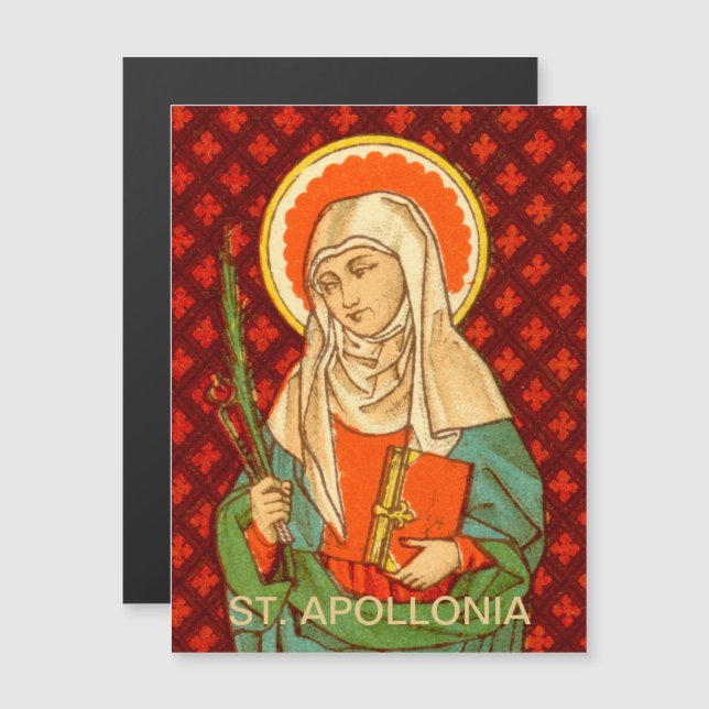 St. Apollonia (VVP 001) 4.25"x5.6" (Anverso/Reverso)